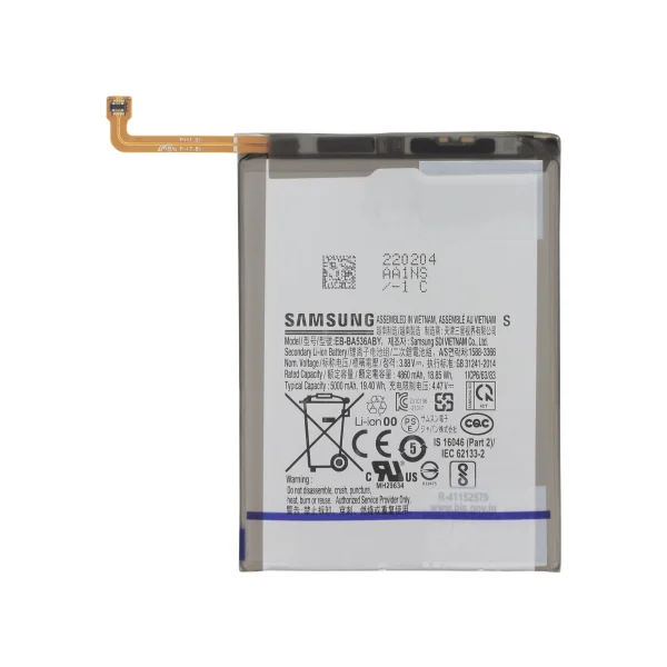 Bateria para Samsung Galaxy A33 5G (A336B) - EB-BA536ABY (SERVICE PACK)