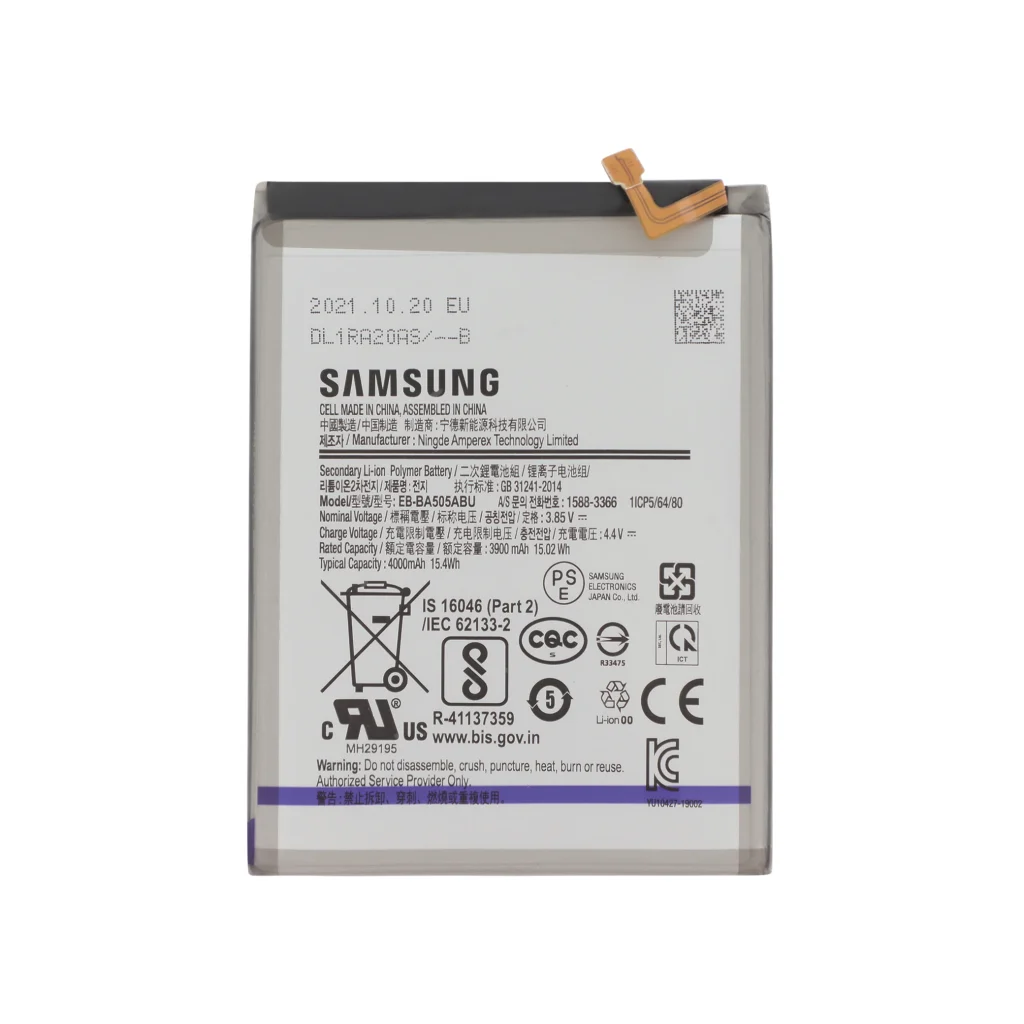 Bateria para Samsung Galaxy A50 / A30 / A30s / A20 - EB-BA505ABE (SERVICE PACK)