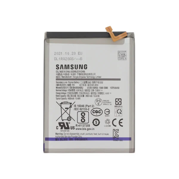 Bateria para Samsung Galaxy A50 / A30 / A30s / A20 - EB-BA505ABE (SERVICE PACK)