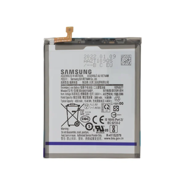 Bateria para Samsung Galaxy A51 EB-BA515ABY (SERVICE PACK)