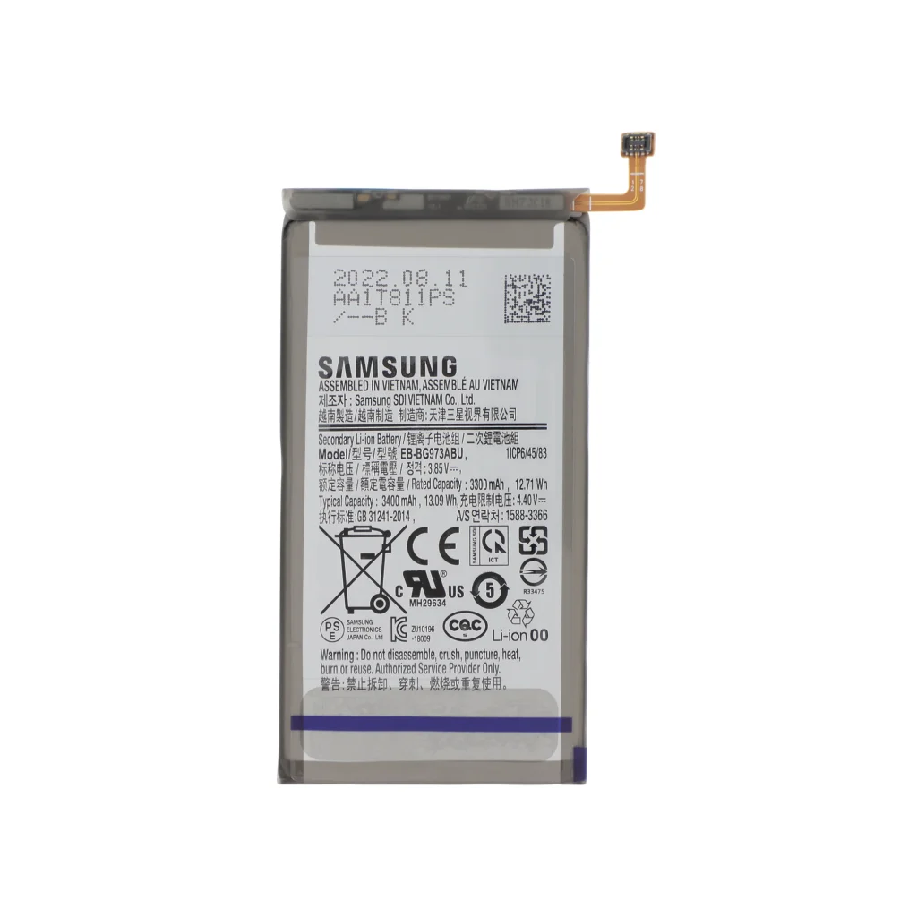 Bateria para Samsung Galaxy S10 EB-BG973ABU (SERVICE PACK)
