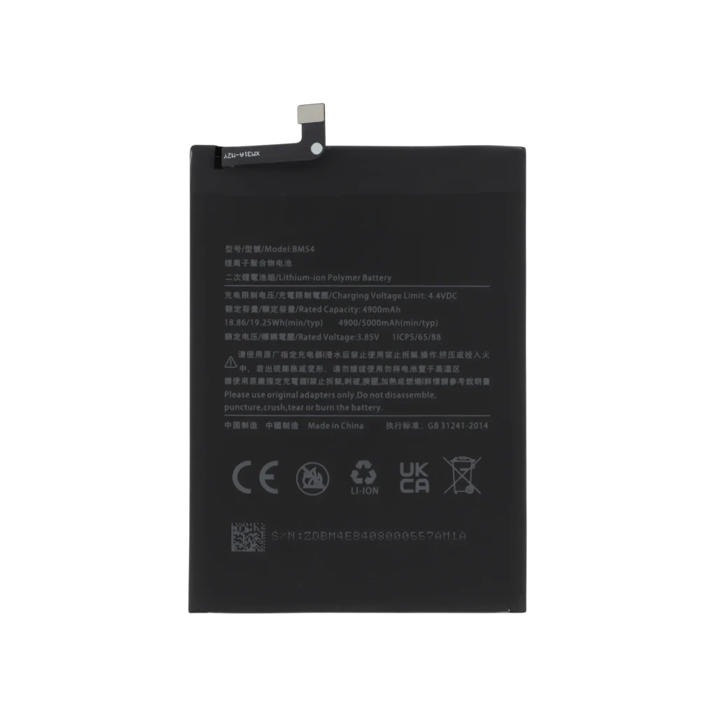 Bateria para Xiaomi Redmi Note 9T BM54