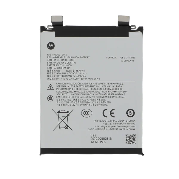Bateria SP50 para Motorola Edge 60 Neo (SERVICE PACK)