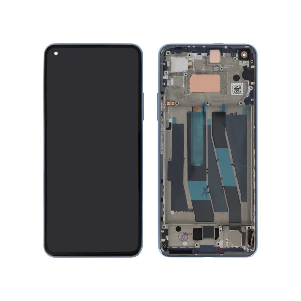 Ecrã Display Azul para Xiaomi Mi 11 Lite 4G/5G NE (Com Frame)