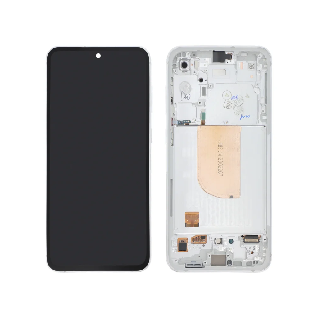 Ecrã Display branco para Samsung Galaxy S23 FE (S711B) (SERVICE PACK)