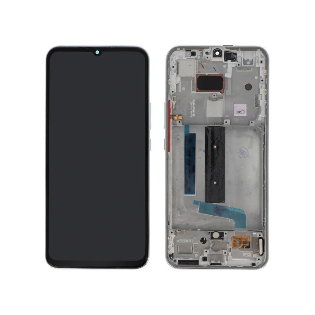 Ecrã Display Branco para Xiaomi Mi 10 Lite 5G (Com Frame) - OEM ReLife