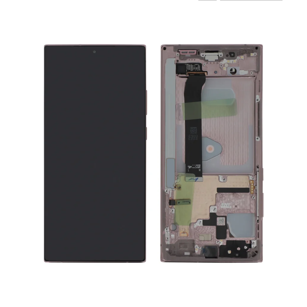 Ecrã Display Bronze para Samsung Galaxy Note 20 Ultra 5G (N985F/N986B) (sem Câmara) (SERVICE PACK)