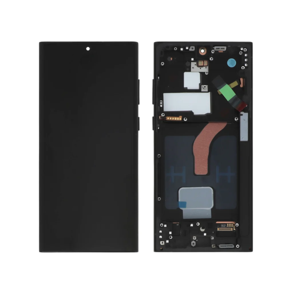 Ecrã Display Cinzento para Samsung Galaxy S22 Ultra (S908) - Soft OLED