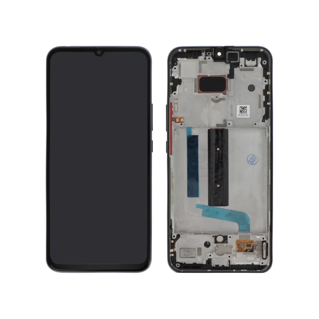 Ecrã Display Cinzento para Xiaomi Mi 10 Lite 5G (Com Frame) - OEM ReLife