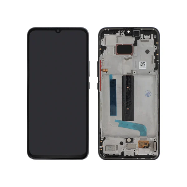 Ecrã Display Cinzento para Xiaomi Mi 10 Lite 5G (Com Frame) - OEM ReLife