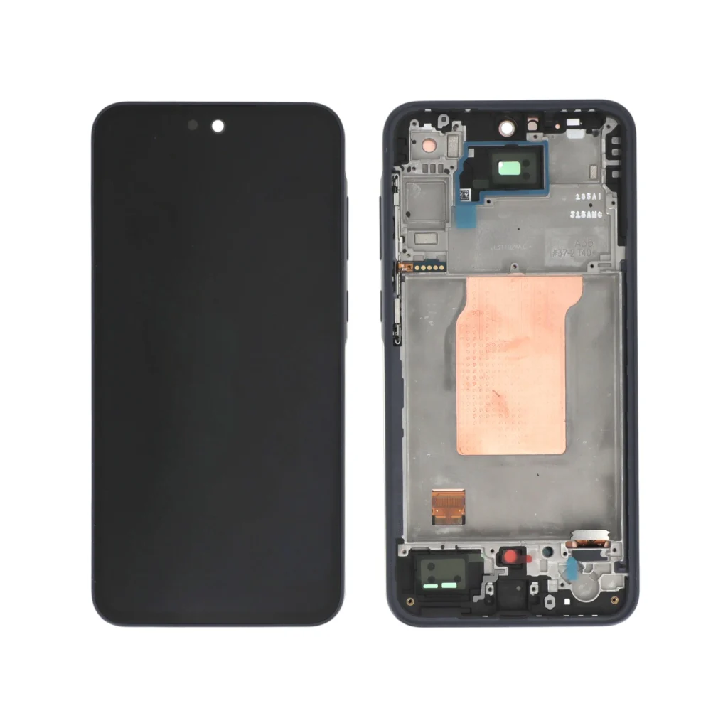 Ecrã Display completo Azul Noturno para Samsung Galaxy A35 5G (A356B) (SERVICE PACK)