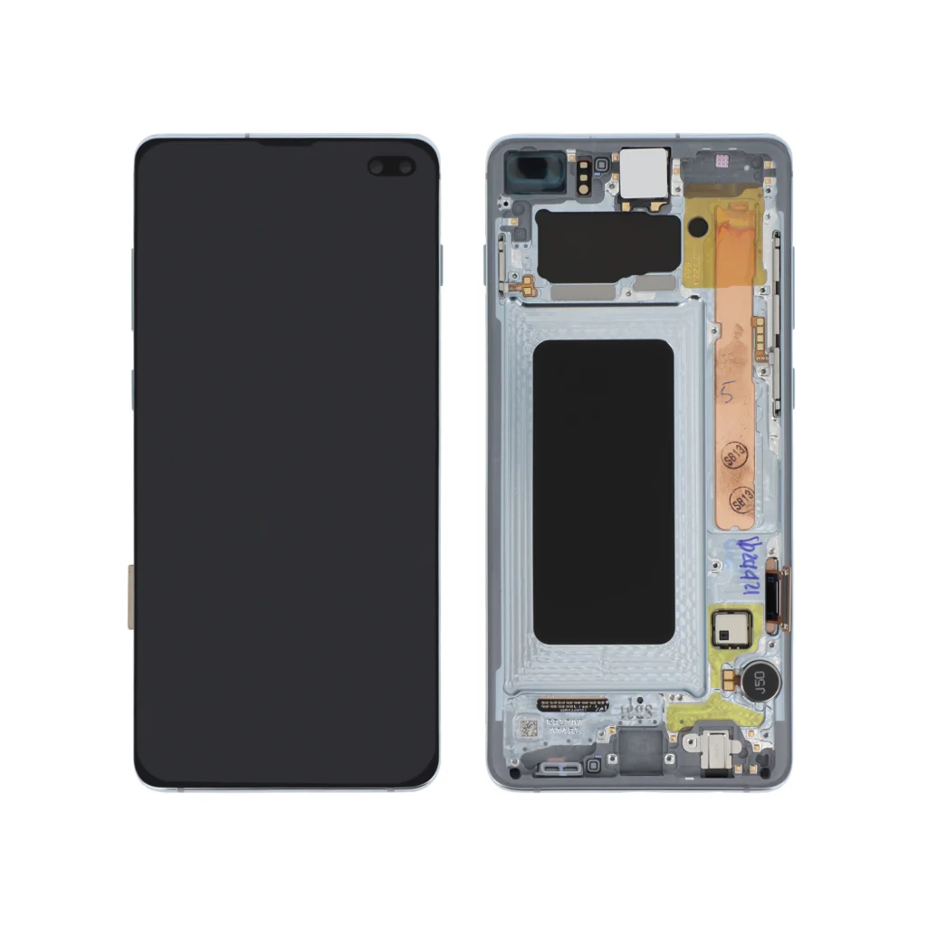 Ecrã Display completo Azul para Samsung Galaxy S10+ (G975F) (SERVICE PACK)