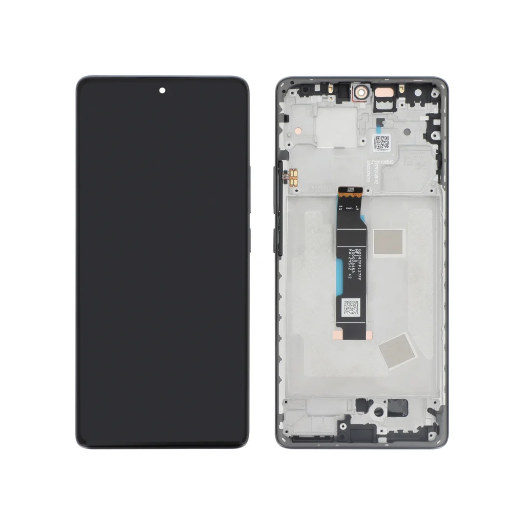 Ecrã Display completo Cinzento para Xiaomi Redmi Note 14 Pro (SERVICE PACK)