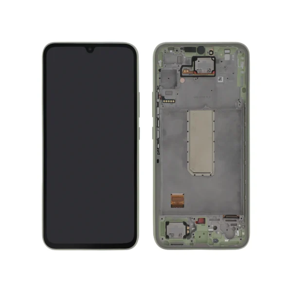 Ecrã Display completo para Samsung Galaxy A34 5G (A346B) - Verde (SERVICE PACK)