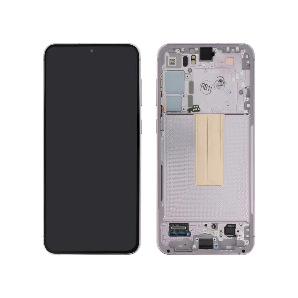 Ecrã Display completo para Samsung Galaxy S23+ (S916B) - Lavanda (SERVICE PACK)