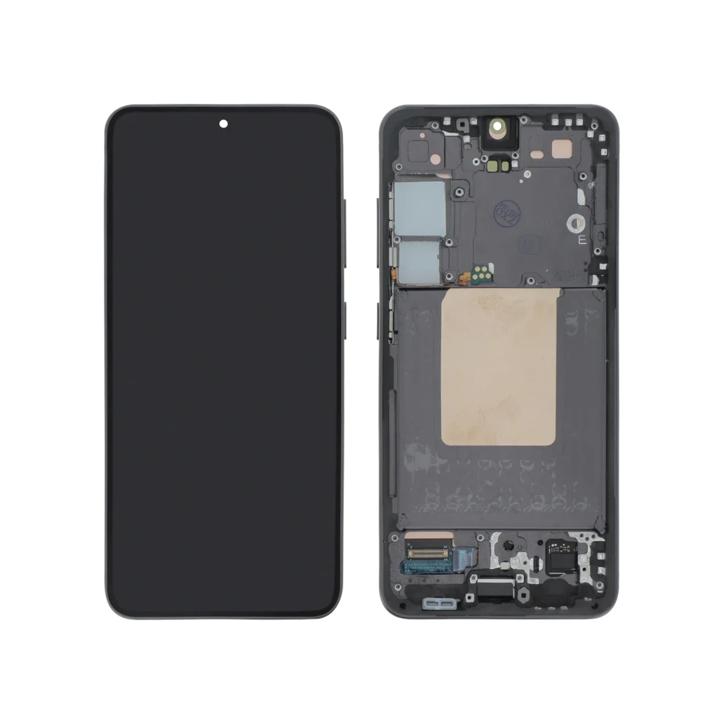 Ecrã Display Completo para Samsung Galaxy S24 (S921B) Preto com Frame - OEM ReLife