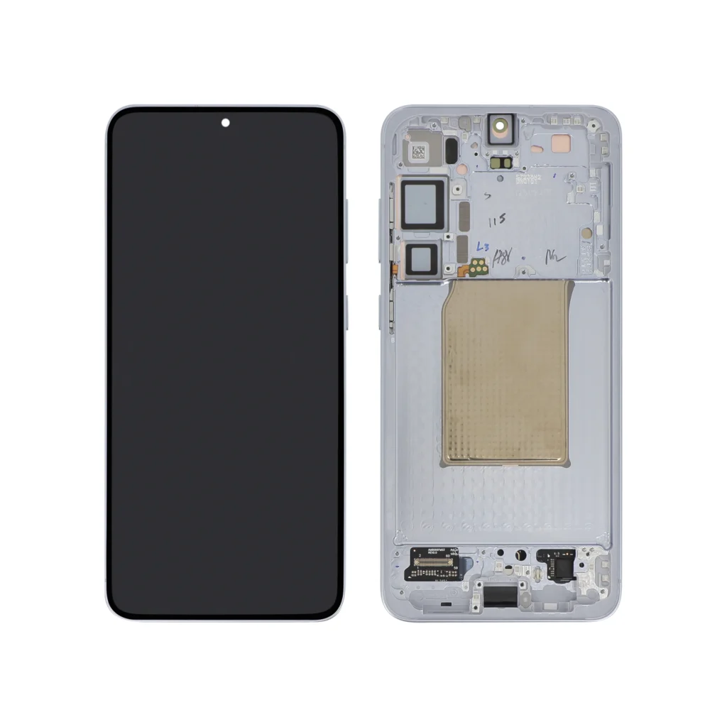 Ecrã Display completo para Samsung Galaxy S25+ (S936B) - Azul Claro (SERVICE PACK)