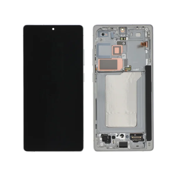 Ecrã Display completo para Samsung Galaxy S25 Ultra (S938B) - Prateado (SERVICE PACK)