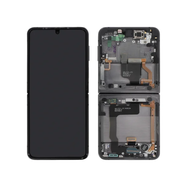 Ecrã Display completo para Samsung Galaxy Z Flip4 (F721B) Grafite (SERVICE PACK)