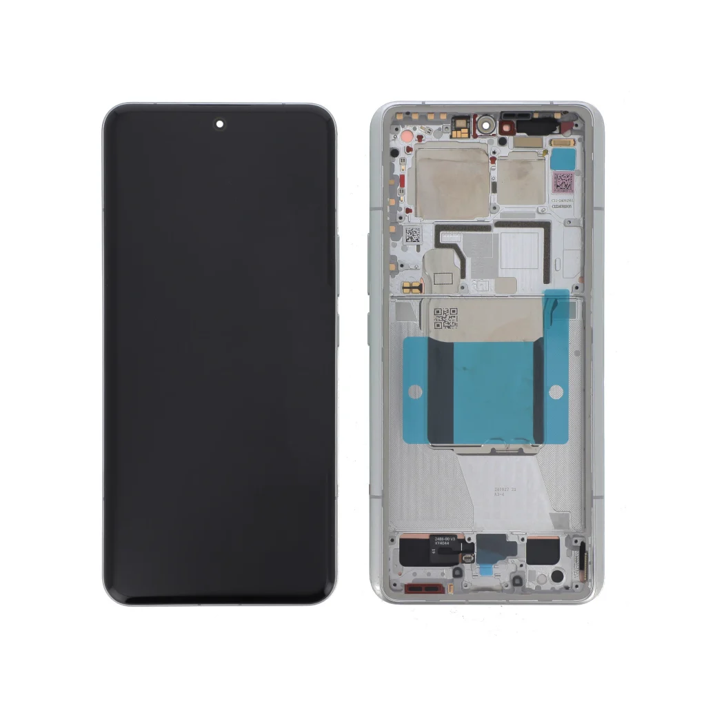 Ecrã Display completo para Xiaomi 14 Ultra Branco (SERVICE PACK)