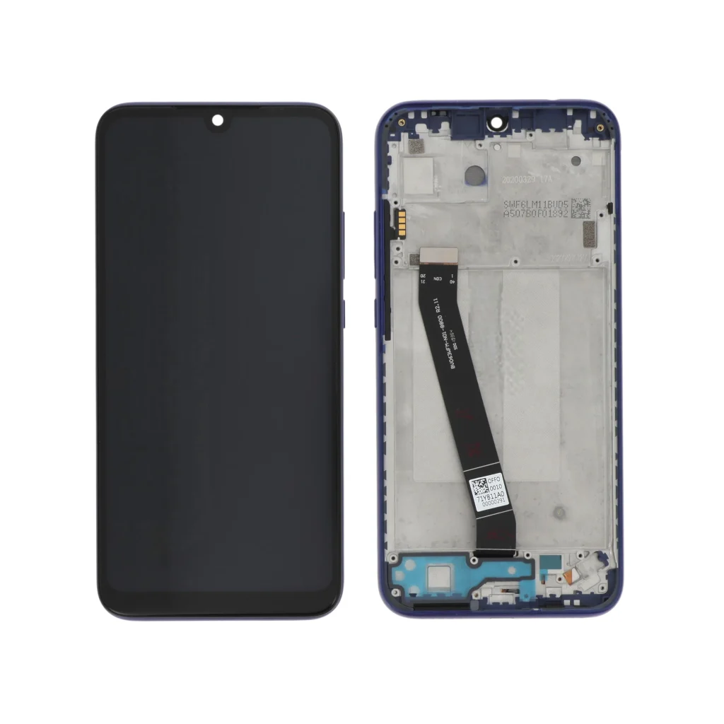 Ecrã Display completo para Xiaomi Redmi 7 Azul (SERVICE PACK)