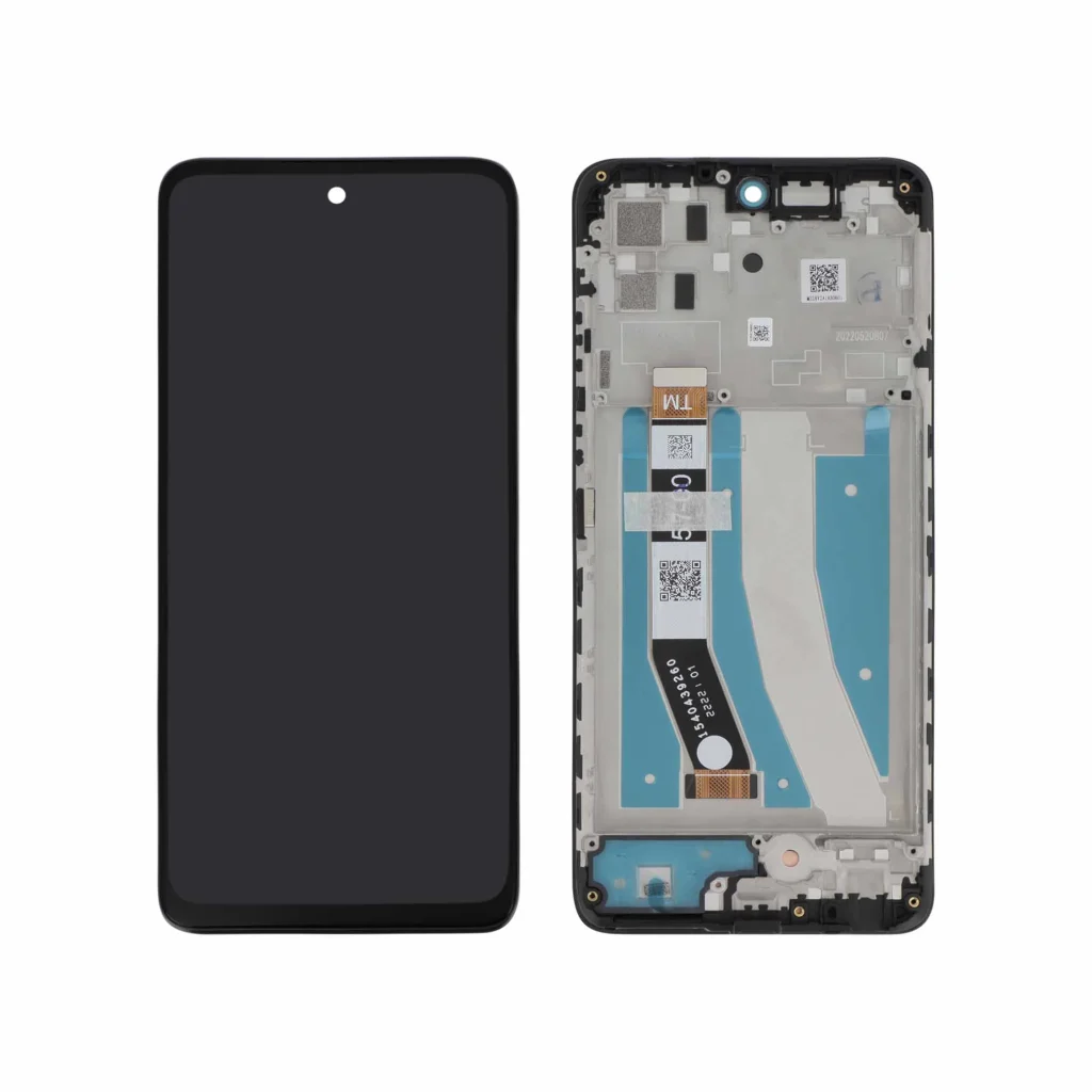 Ecrã Display completo preto para Motorola Moto G32 (SERVICE PACK)