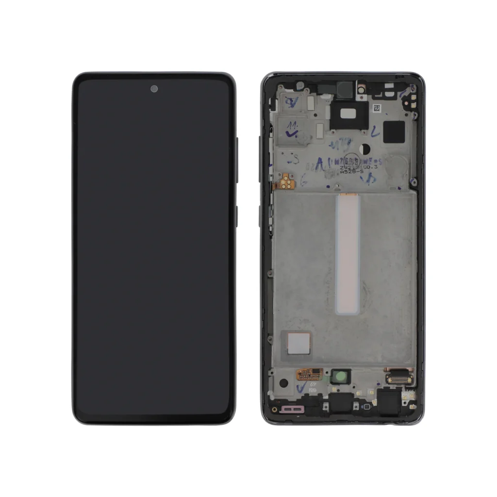Ecrã Display completo Preto para Samsung Galaxy A52S 5G (A528B) (SERVICE PACK)