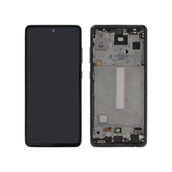 Ecrã Display completo Preto para Samsung Galaxy A52S 5G (A528B) (SERVICE PACK)