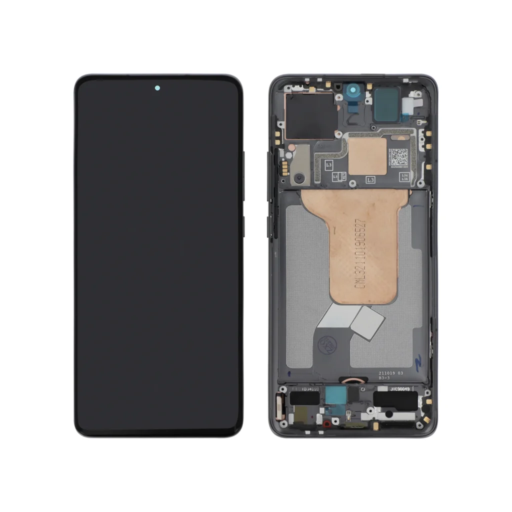 Ecrã Display completo Preto para Xiaomi 12 / 12X (Com Frame) - OEM ReLife