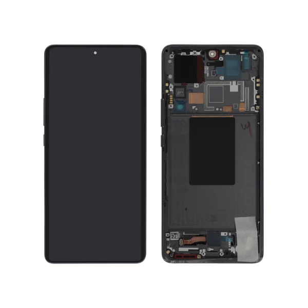 Ecrã Display completo preto para Xiaomi 12 Pro (SERVICE PACK)