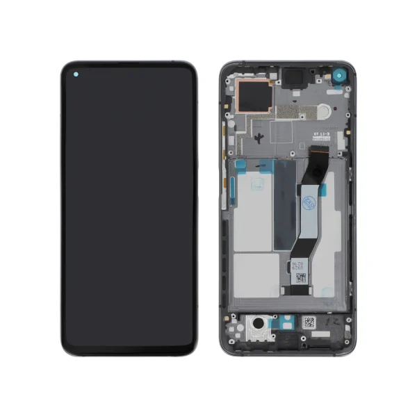 Ecrã Display completo Preto para Xiaomi Mi 10T 5G / 10T Pro 5G (Com Frame)