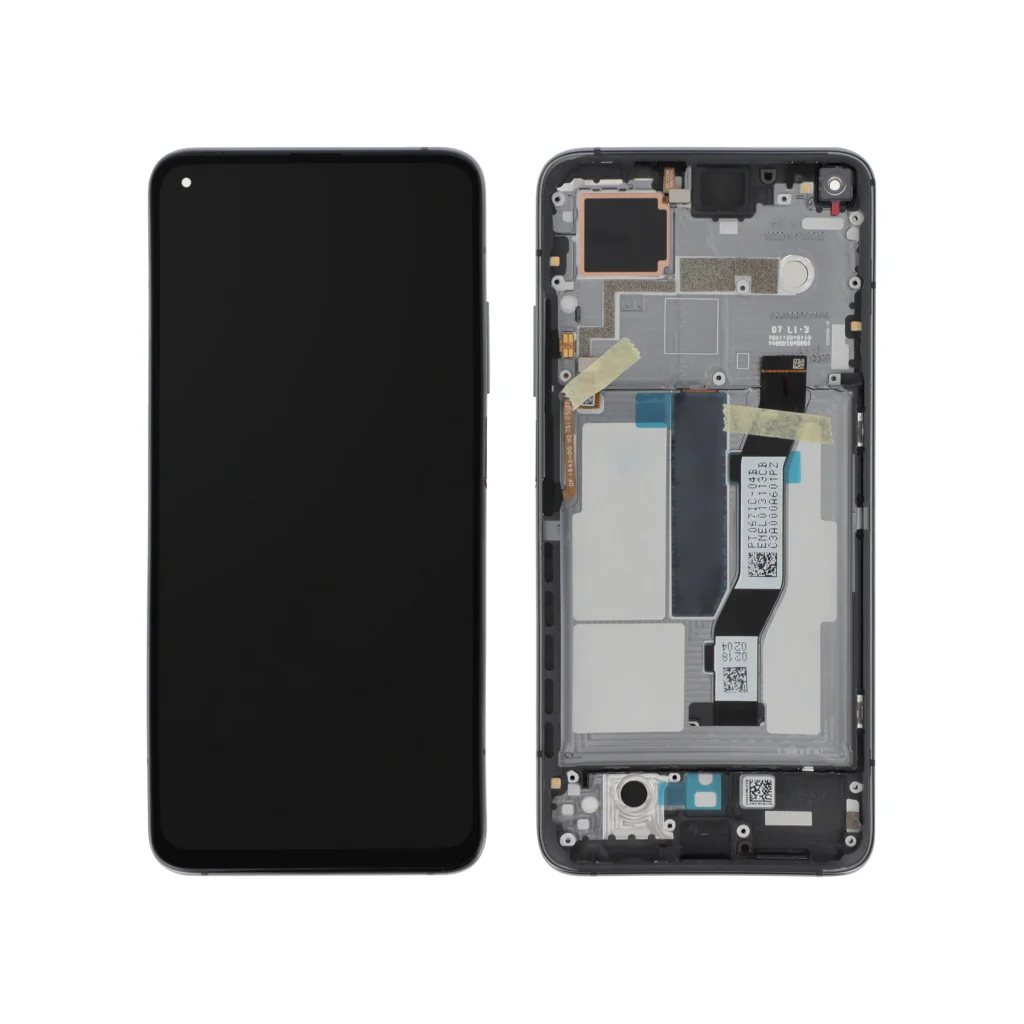 Ecrã Display completo preto para Xiaomi Mi 10T / Mi 10T Pro (SERVICE PACK)