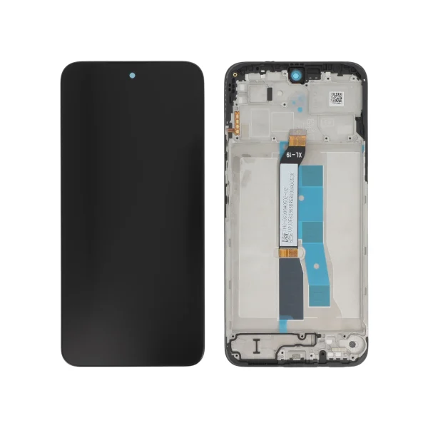 Ecrã Display completo Preto para Xiaomi Poco M7 4G / Redmi 15 4G (SERVICE PACK)
