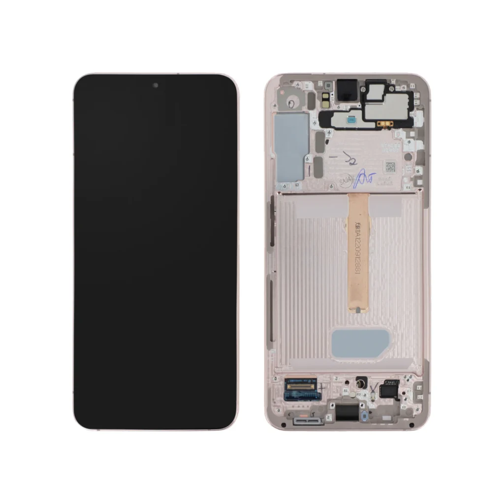 Ecrã Display Completo Rosa para Samsung Galaxy S22+ (SERVICE PACK)