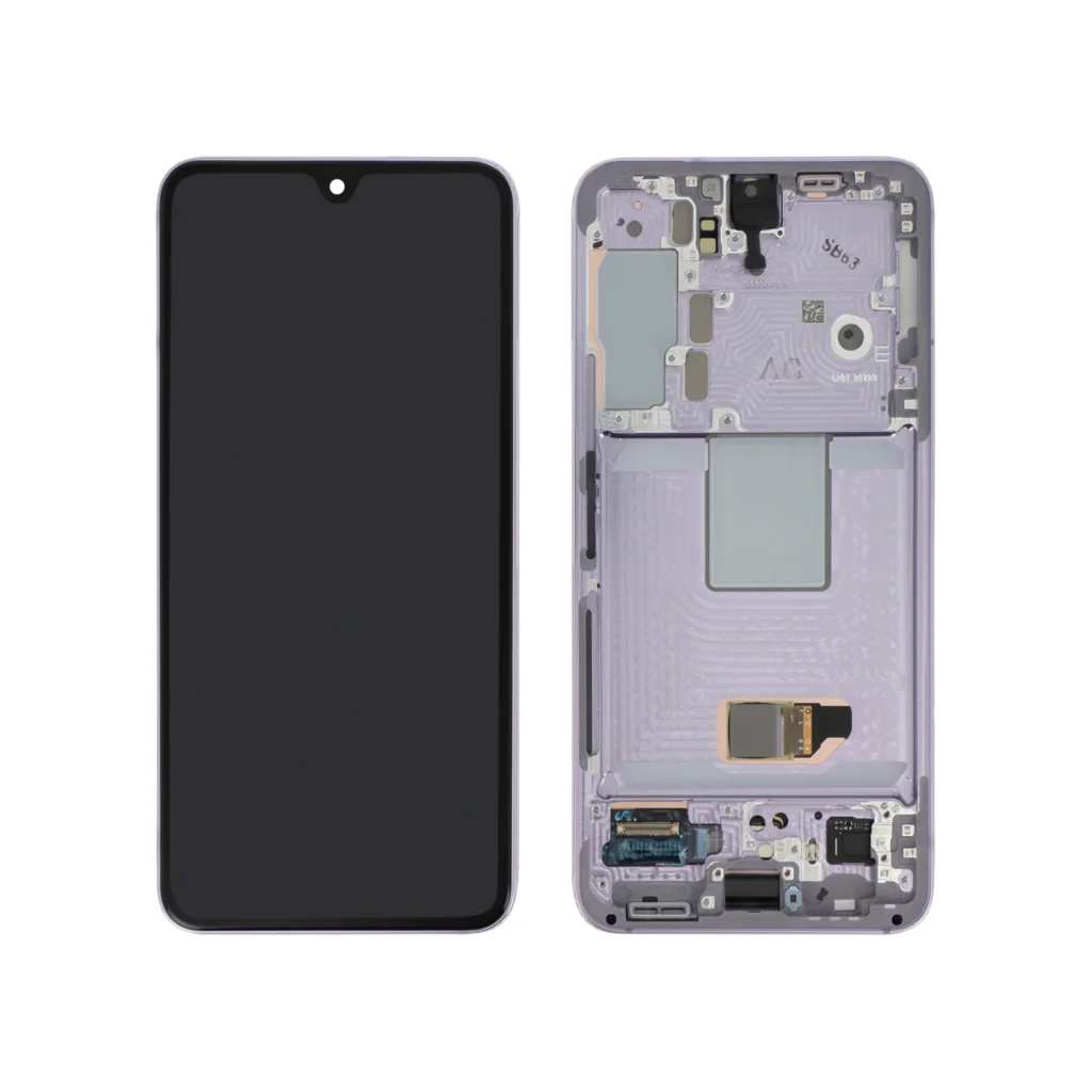 Ecrã Display completo Roxo para Samsung Galaxy S22 (S901B) (SERVICE PACK)