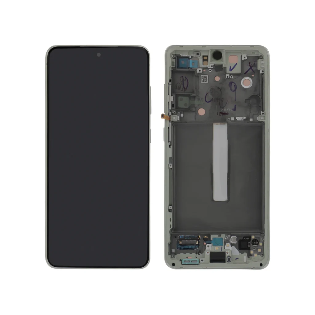 Ecrã Display Completo Verde Oliva para Samsung Galaxy S21 FE (G990) (SERVICE PACK)