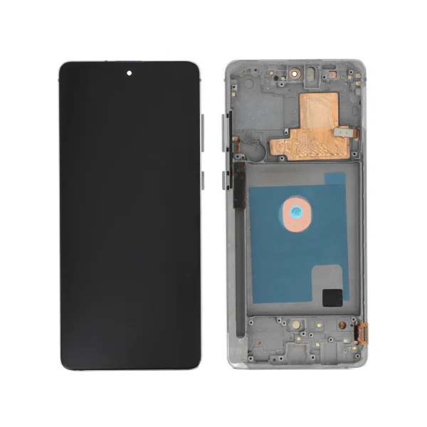 Ecrã Display Ecrã Display Prateado OLED para Samsung Galaxy Note 10 Lite (N770F)