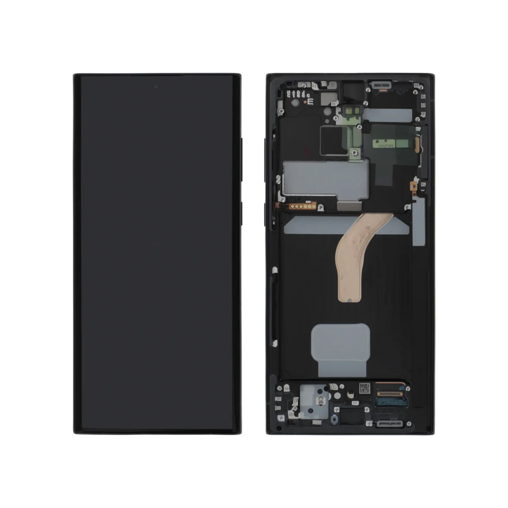 Ecrã Display Grafite para Samsung Galaxy S22 Ultra (S908) (SERVICE PACK)