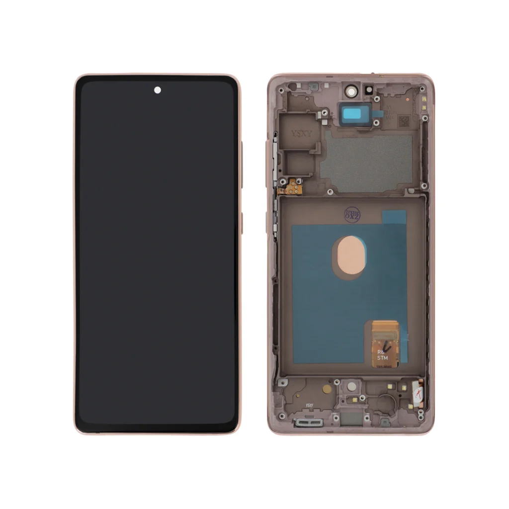 Ecrã Display Laranja para Samsung Galaxy S20 FE (G780F/G781B) Com Frame - OEM ReLife