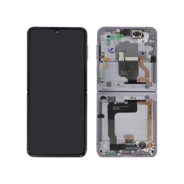 Ecrã Display Lavanda para Samsung Galaxy Z Flip4 (F721B) (SERVICE PACK)