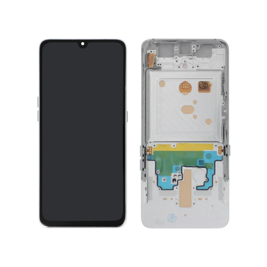 Ecrã Display OLED Prateado para Samsung Galaxy A80 (A805F) - Com Frame