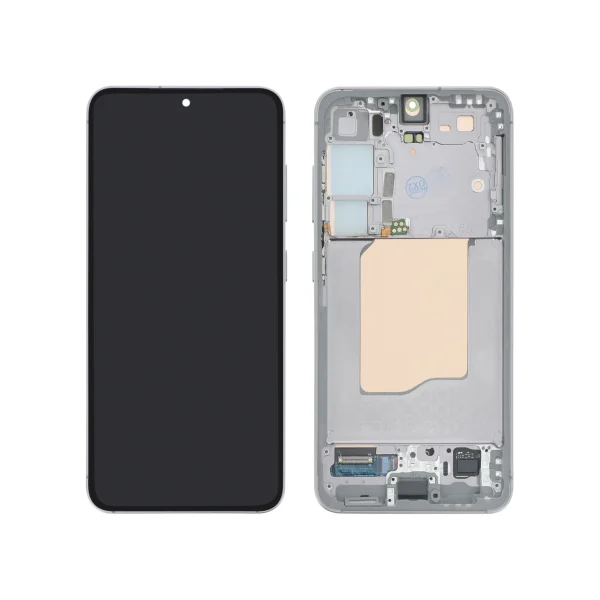 Ecrã Display Ouro Rosa para Samsung Galaxy S25 (S931B) com Frame - OEM ReLife