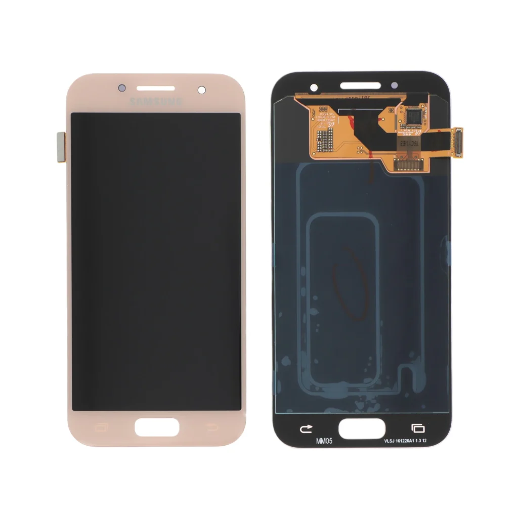 Ecrã Display para Samsung Galaxy A3 2017 Rosa (SERVICE PACK)