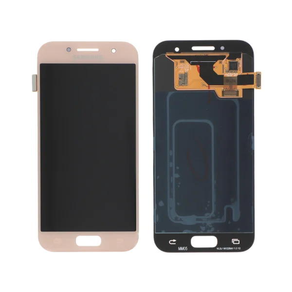 Ecrã Display para Samsung Galaxy A3 2017 Rosa (SERVICE PACK)