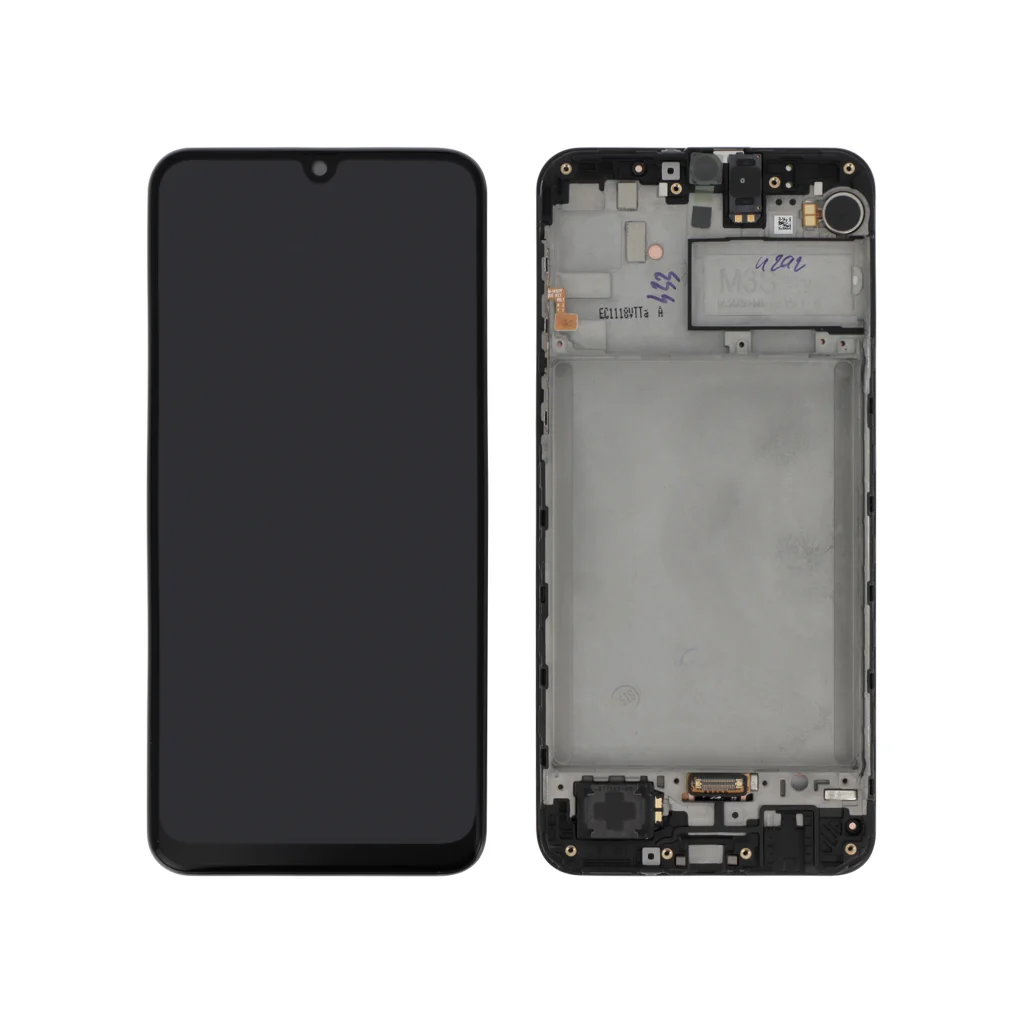 Ecrã Display para Samsung Galaxy M21 (M215F) Preto (SERVICE PACK)