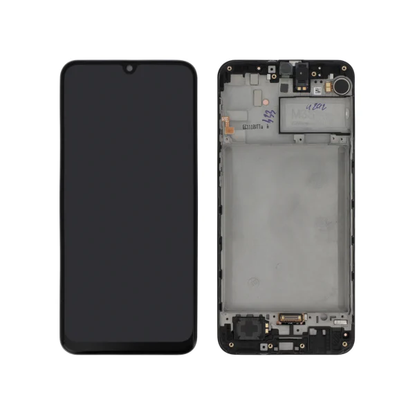 Ecrã Display para Samsung Galaxy M21 (M215F) Preto (SERVICE PACK)