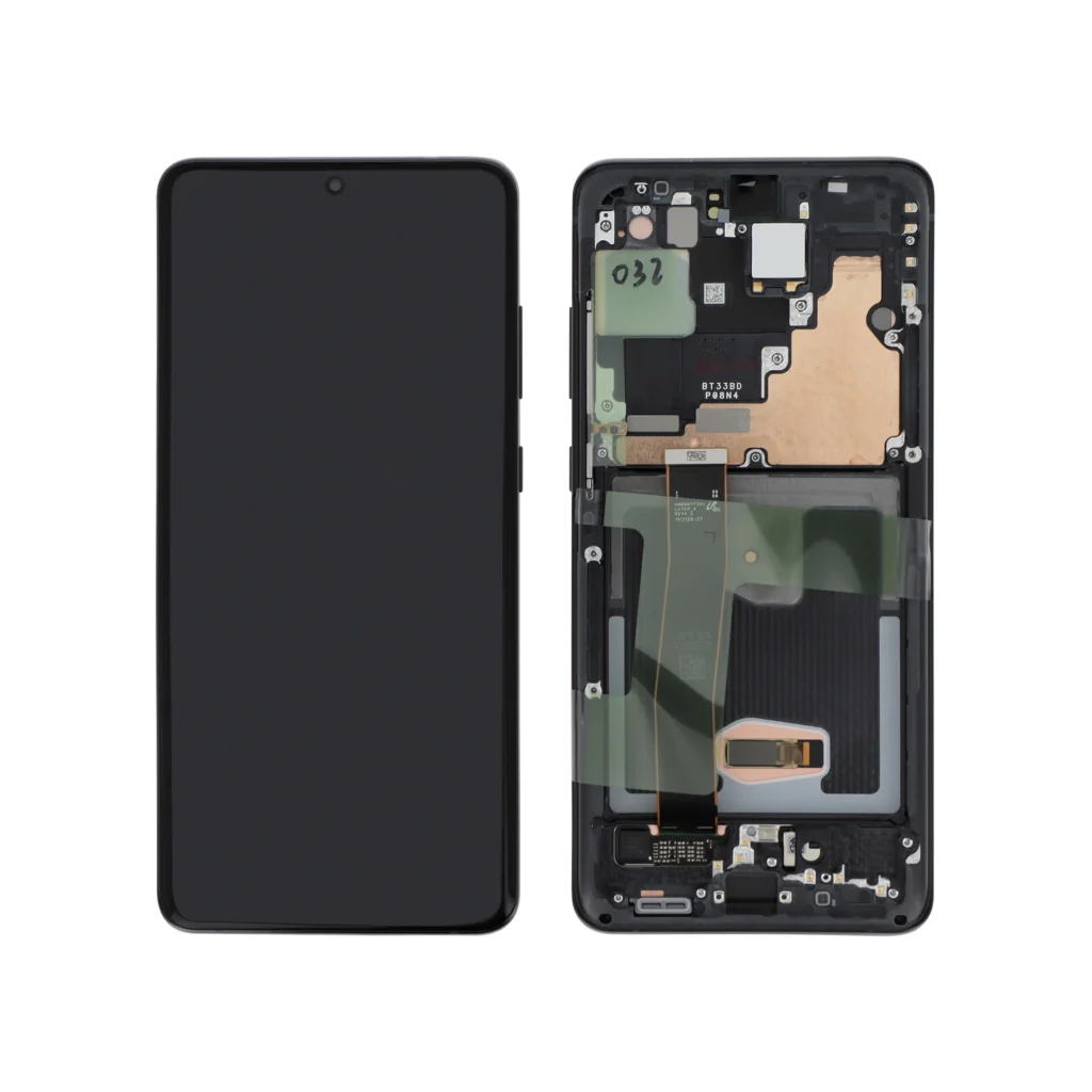 Ecrã Display para Samsung Galaxy S20 Ultra 5G (Preto) (SERVICE PACK)