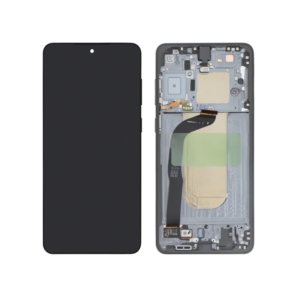 Ecrã Display para Samsung Galaxy S25 Edge Absolute Titânio Preto (SERVICE PACK)