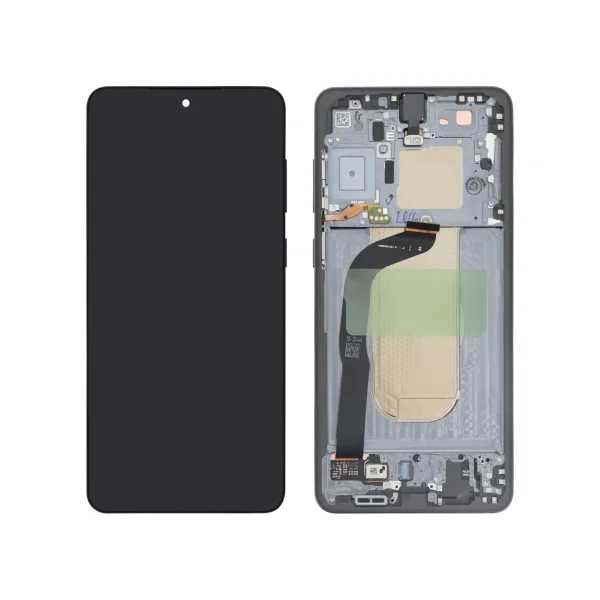 Ecrã Display para Samsung Galaxy S25 Edge Absolute Titânio Preto (SERVICE PACK)