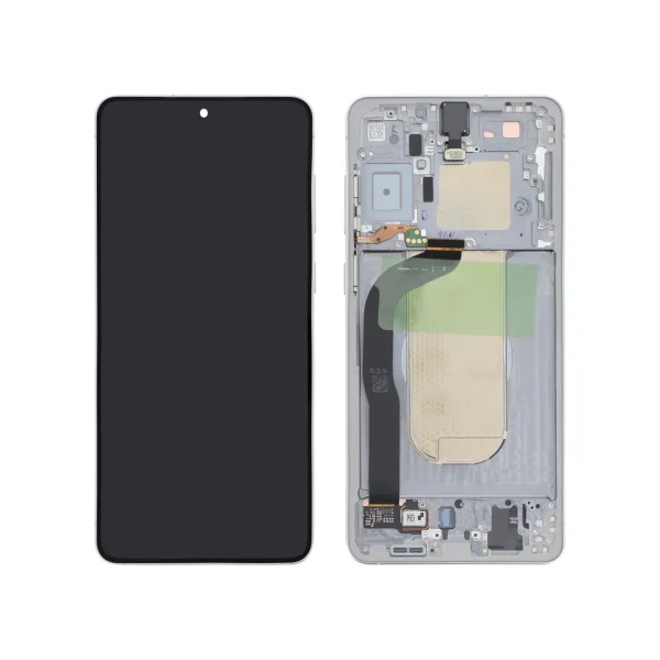 Ecrã Display para Samsung Galaxy S25 Edge Titânio Prateado (SERVICE PACK)
